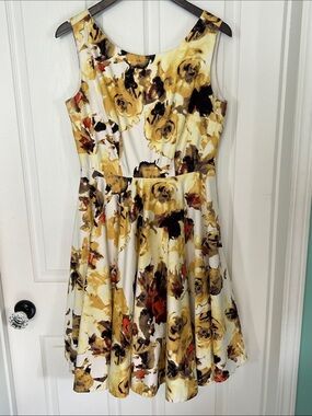 Vintage Floral Dress